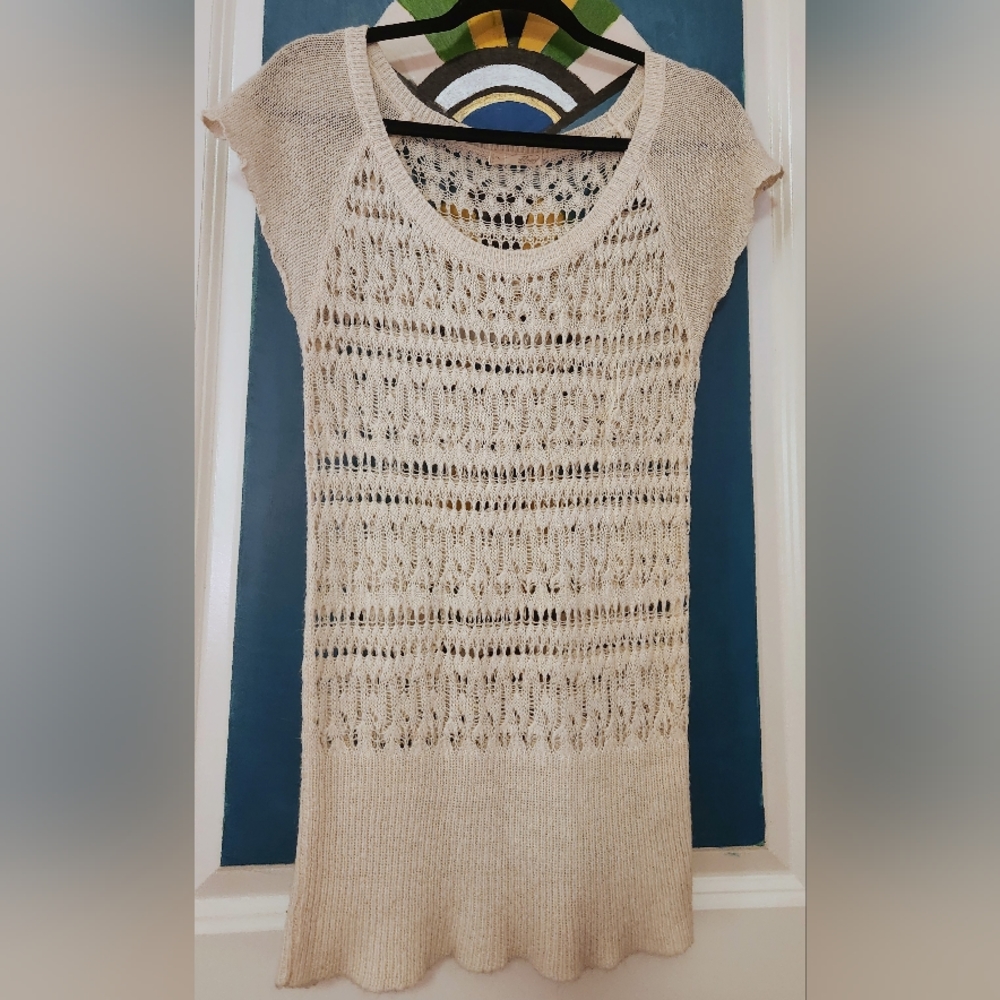 OLD NAVY, Boho Style Knit Embroidered Sweater